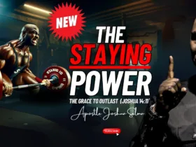 IMAGE OF APOSTLE SELMAN TITLED: THE STAYING POWER. THE IMAGE OF AN AFRICAN AMERICAN OLYMPIAN WEIGHT LIFTER