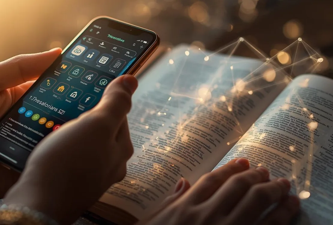AI Bible interpretation tools helping Christians study Scripture”