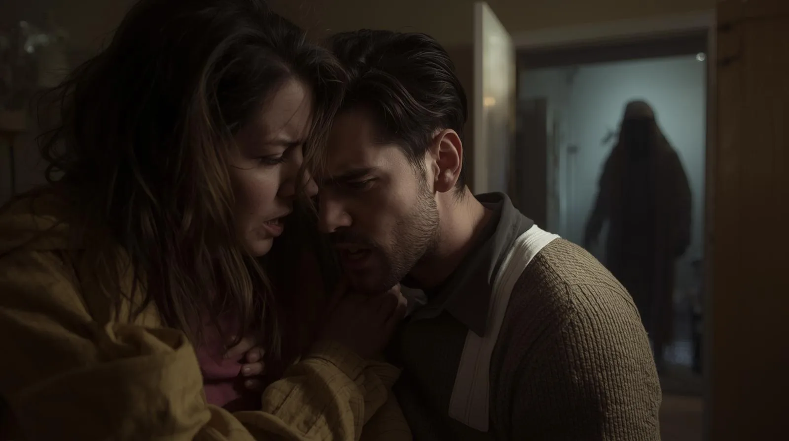 A COUPLE ANGRY AT EACH OTHER