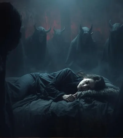 A MAN SLEEPING AND HAVING ATTACKS WHILE HE SLEEPS