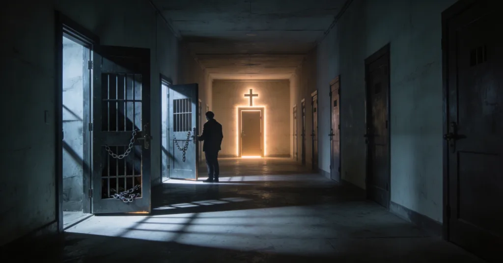 Not every open door leads somewhere good.