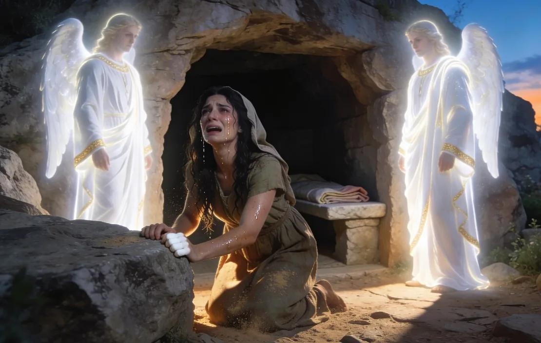Mary Magdalene at the Empty Tomb