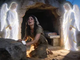 Mary Magdalene at the Empty Tomb