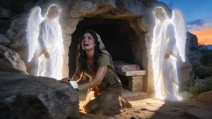 Mary Magdalene at the Empty Tomb