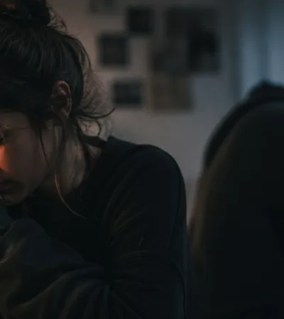 someone struggling to forgive another person